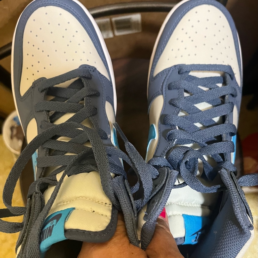BrandNew Nike HiTopDunks-TennisShoe- Sneakersđź’™ - Picture 8 of 16